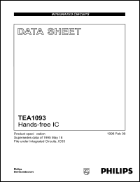 Click here to download TEA1093 Datasheet