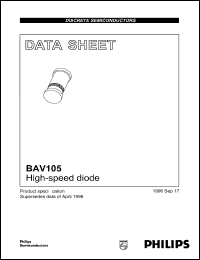 Click here to download BAV105 Datasheet