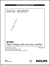 Click here to download BY505 Datasheet