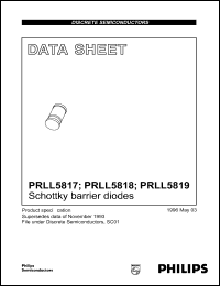 Click here to download PRLL5817 Datasheet