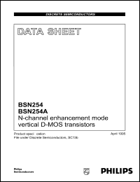 Click here to download BSN254A Datasheet