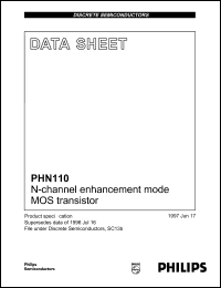 Click here to download PHN110 Datasheet