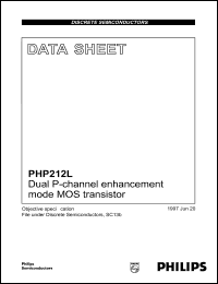 Click here to download PHP212L Datasheet