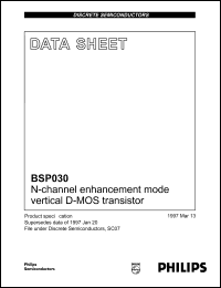 Click here to download BSP030 Datasheet