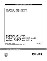 Click here to download BSP304A Datasheet