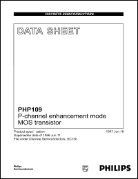 Click here to download PHP109 Datasheet
