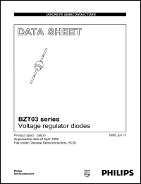 Click here to download BZT03-C160 Datasheet