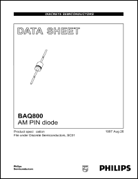 Click here to download BAQ800 Datasheet