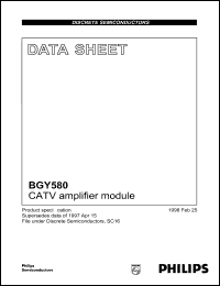 Click here to download BGY580 Datasheet