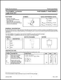Click here to download PHB125N06LT Datasheet