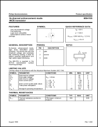 Click here to download BSH105 Datasheet