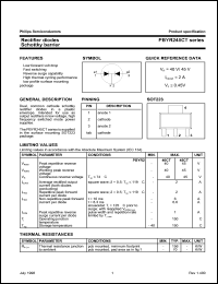 Click here to download PBYR245CT Datasheet