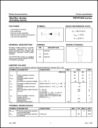 Click here to download PBYR1045 Datasheet