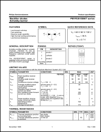 Click here to download PBYR3060 Datasheet