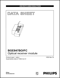Click here to download BGE847BO/FC Datasheet