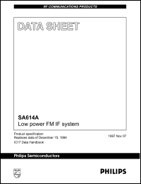 Click here to download SA614AD Datasheet