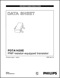Click here to download PDTA143XE Datasheet