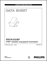 Click here to download PDTA123JEF Datasheet