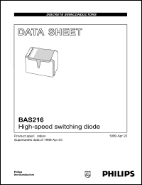 Click here to download BAS216 Datasheet