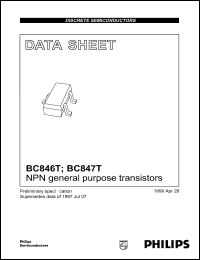 Click here to download BC846AT Datasheet