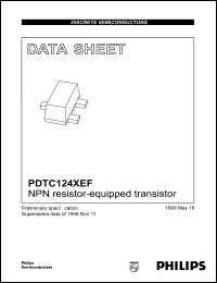 Click here to download PDTC124XEF Datasheet