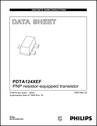 Click here to download PDTA124XEF Datasheet