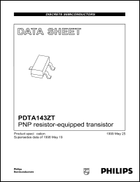 Click here to download PDTA143ZT Datasheet