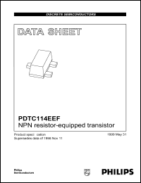 Click here to download PDTC114EEF Datasheet