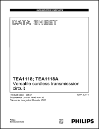 Click here to download TEA1118M Datasheet