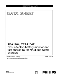 Click here to download TEA1104 Datasheet
