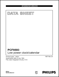 Click here to download PCF8593T Datasheet
