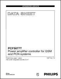 Click here to download PCF5077T Datasheet