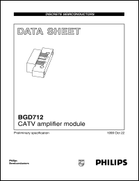 Click here to download BGD712 Datasheet