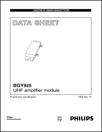 Click here to download BGY925 Datasheet