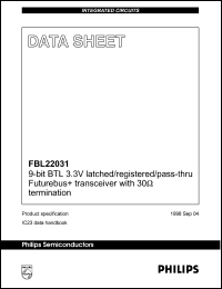 Click here to download FBL22031BB Datasheet