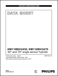 Click here to download KM110BH/2470 Datasheet