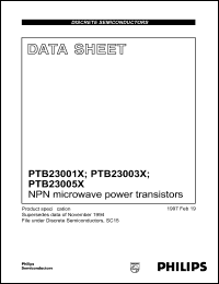 Click here to download PTB23005X Datasheet