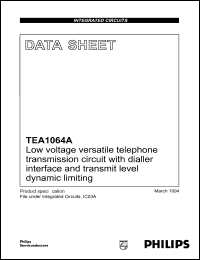 Click here to download TEA1064A Datasheet