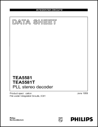 Click here to download TEA5581 Datasheet