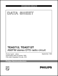 Click here to download TEA5712T Datasheet