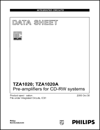 Click here to download TZA1020HP/A Datasheet