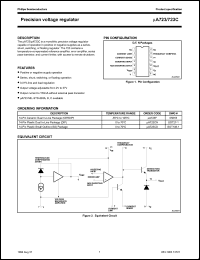 Click here to download uA723 Datasheet