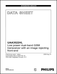 Click here to download UAA3522HL Datasheet