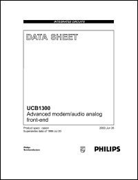 Click here to download UCB1300BE Datasheet