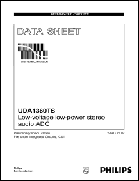 Click here to download UDA1360TS Datasheet