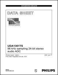 Click here to download UDA1361TS Datasheet