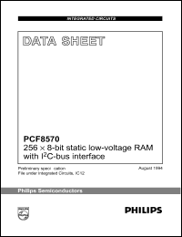 Click here to download PCF8570T Datasheet