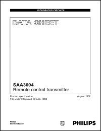 Click here to download SAA3004P Datasheet