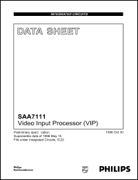 Click here to download SAA7111 Datasheet