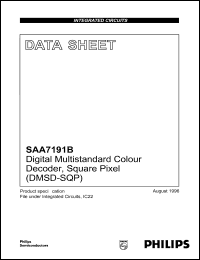 Click here to download SAA7191B Datasheet